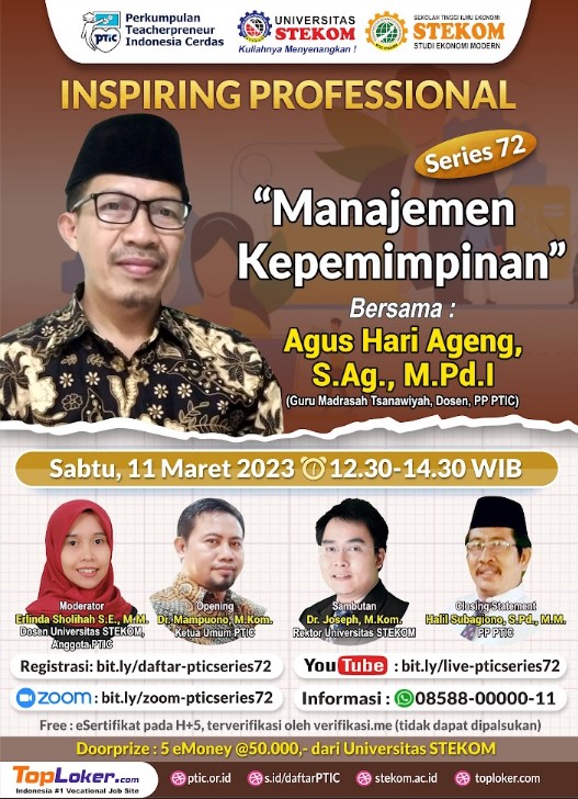 INSPIRING PROFESSIONAL Manajemen Kepemimpinan