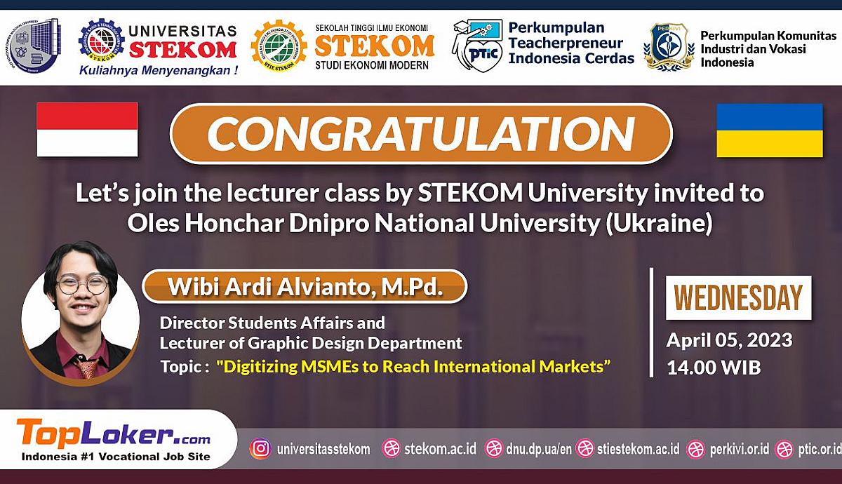 CONGRATULATION  Digitizing MSMEs to Reach International Markets