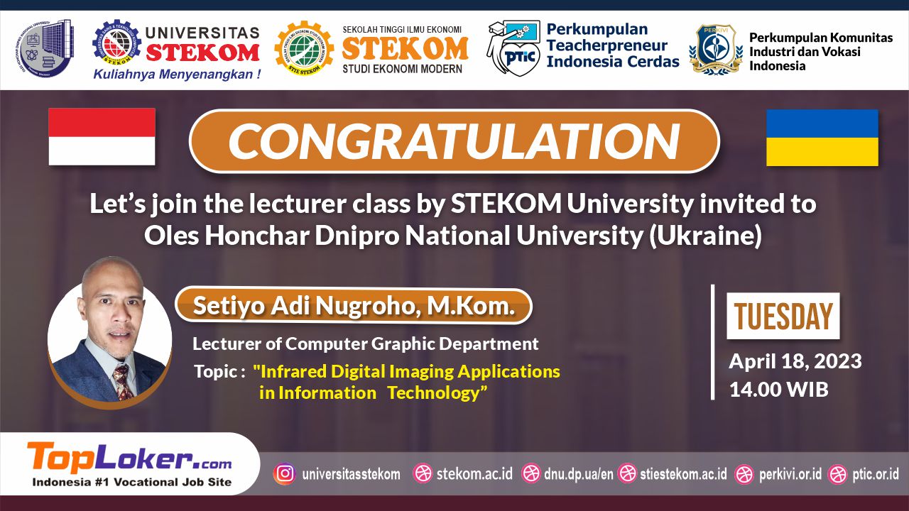 CONGRATULATION Infrared Digital Imaging Applications in Information Technology