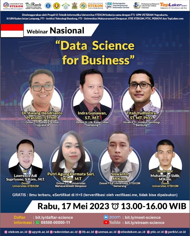 WEBINAR NASIONAL Data Science for Business