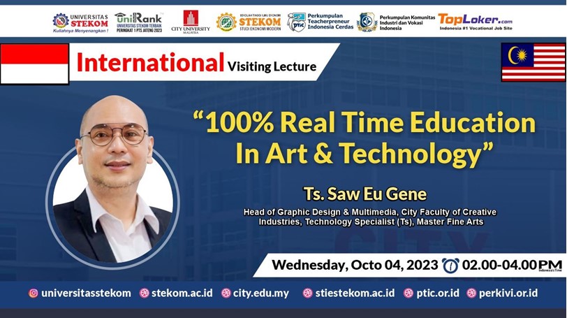INTERNATIONAL Visiting Lecture 100% Real Time Education In Art & Technology