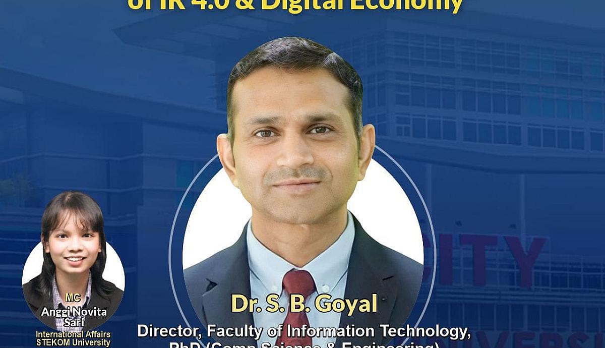 INTERNATIONAL Visiting Lecture ABCs of Blockchain Technology in the Era of IR 4.0 Blockchain is the heart of IR 4.0 Digital Economy