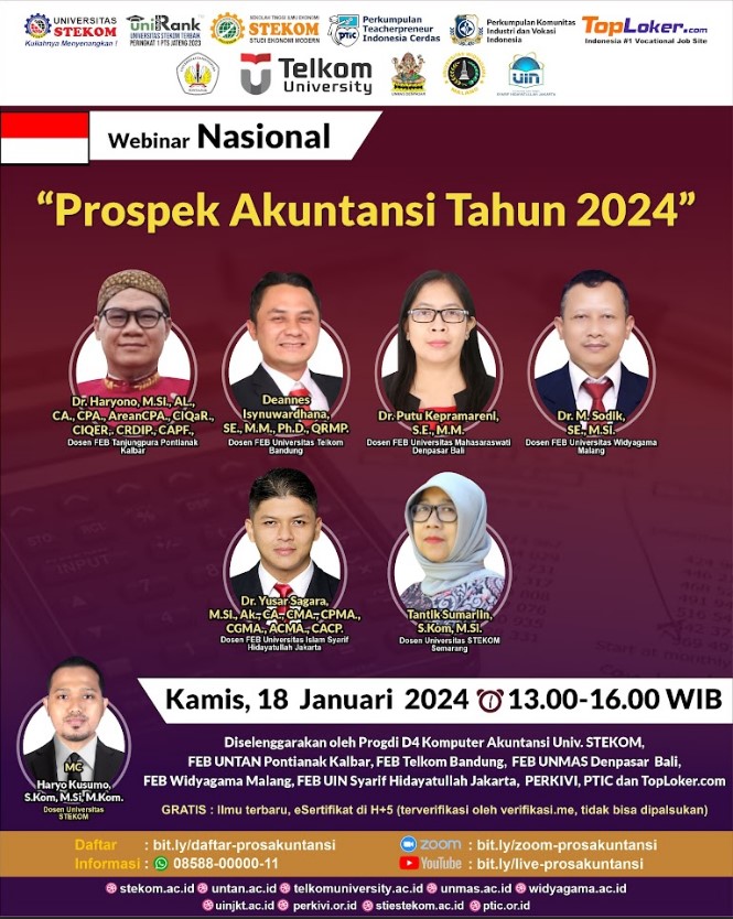 WEBINAR NASIONAL Prospek Akuntansi Tahun 2024