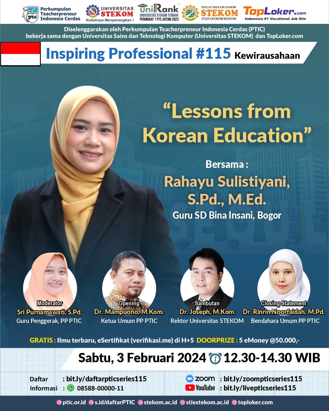 INSPIRING PROFESSIONAL #115 "Lessons from Korean Education"