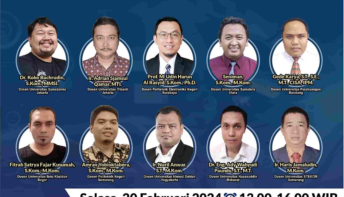 WEBINAR NASIONAL Peranan dan Tantangan Pengembangan Infrasfruktur TIK di Indonesia