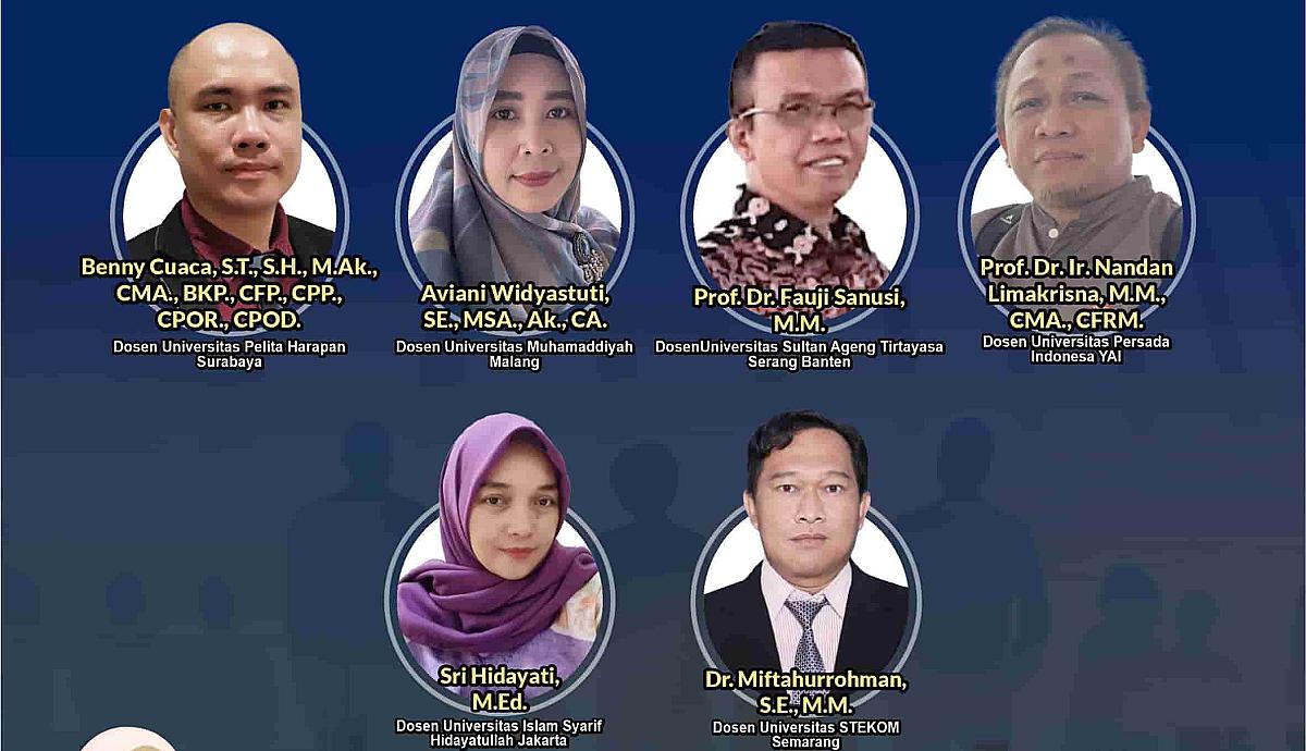 WEBINAR NASIONAL Mewujudkan Sumber Daya Manusia yang Profesional dalam Menghadapi Peluang dan Tantangan Bisnis Indonesia Tahun 2024