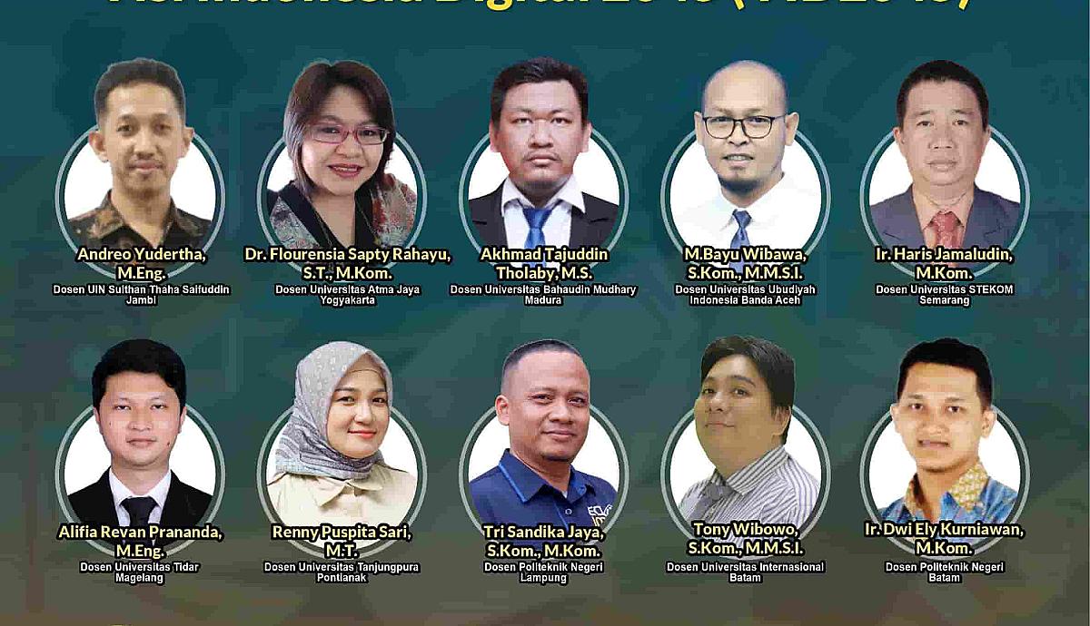 WEBINAR NASIONAL Peranan Sistem Informasi dalam Mencapai Visi Indonesia Digital 2045 (VID2045)