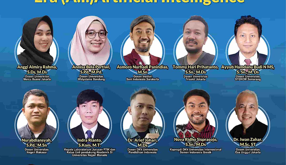 WEBINAR NASIONAL Design Thinking Untuk Merespon Era (A.I) Artificial Intelligence