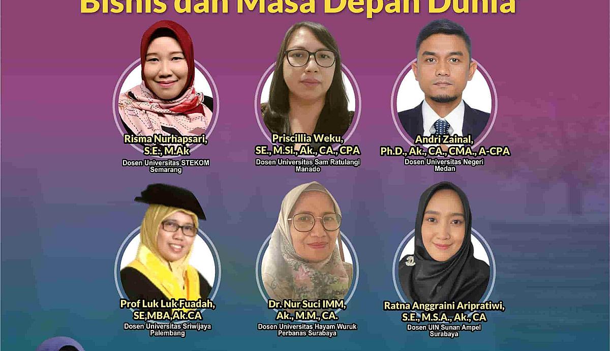 WEBINAR NASIONAL Akuntansi Berkelanjutan : Bisnis dan Masa Depan Dunia
