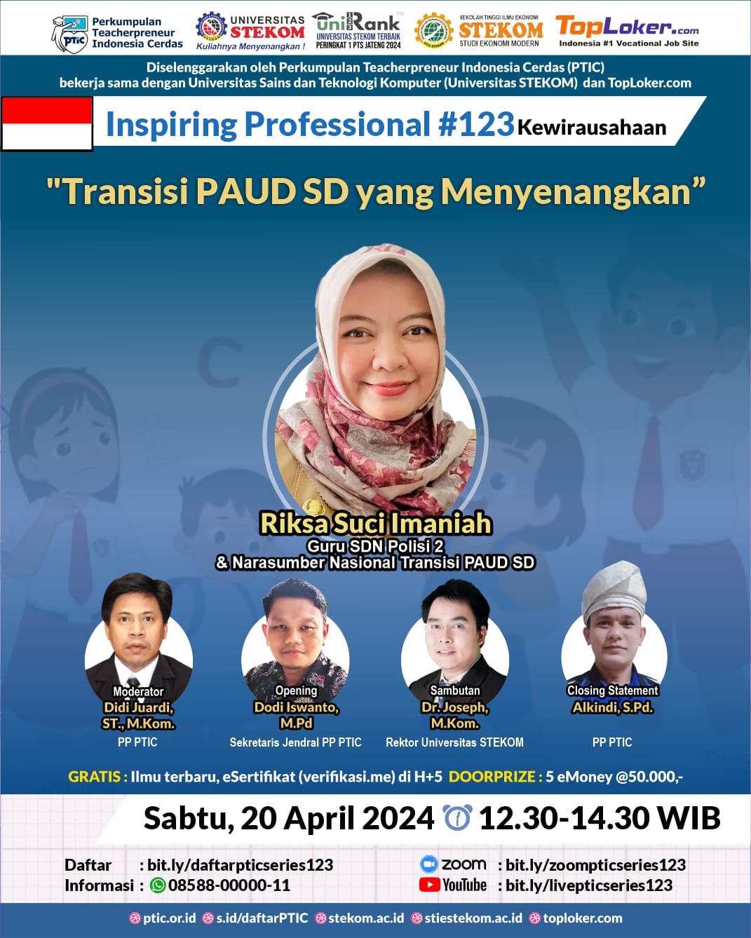 INSPIRING PROFESSIONAL #123 Transisi PAUD SD yang Menyenangkan