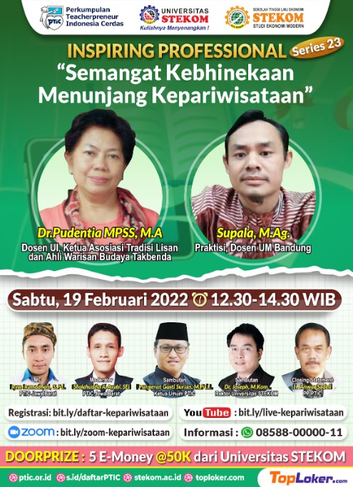 Semangat Kebhinekaan Menunjang Kepariwisataan