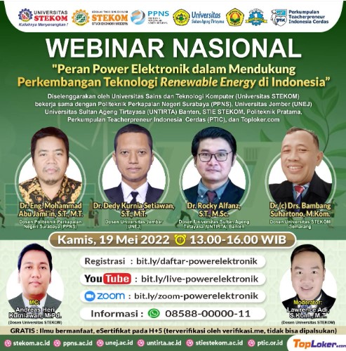 Peran Power Elektronik dalam Mendukung Perkembangan Teknologi Renewable Energy di Indonesia