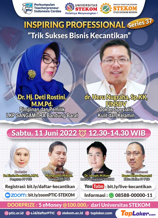 INSPIRING PROFESSIONAL Trik Sukses Bisnis Kecantikan