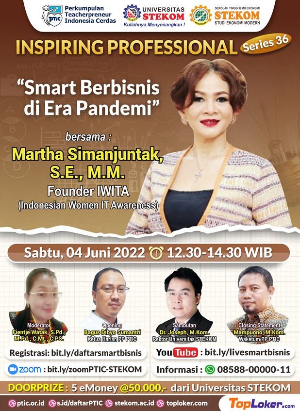 INSPIRING PROFESSIONAL Smart Berbisnis di Era Pandemi