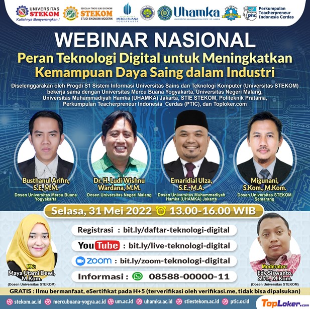 Peran Teknologi Digital untuk Meningkatkan Kemampuan Daya Saing dalam Industri