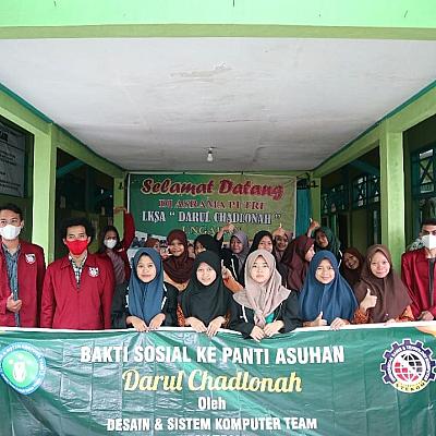 Aksi Bakti Sosial ke Panti Asuhan Semarang Darul Chadlonah oleh Desk-Team Universitas Stekom