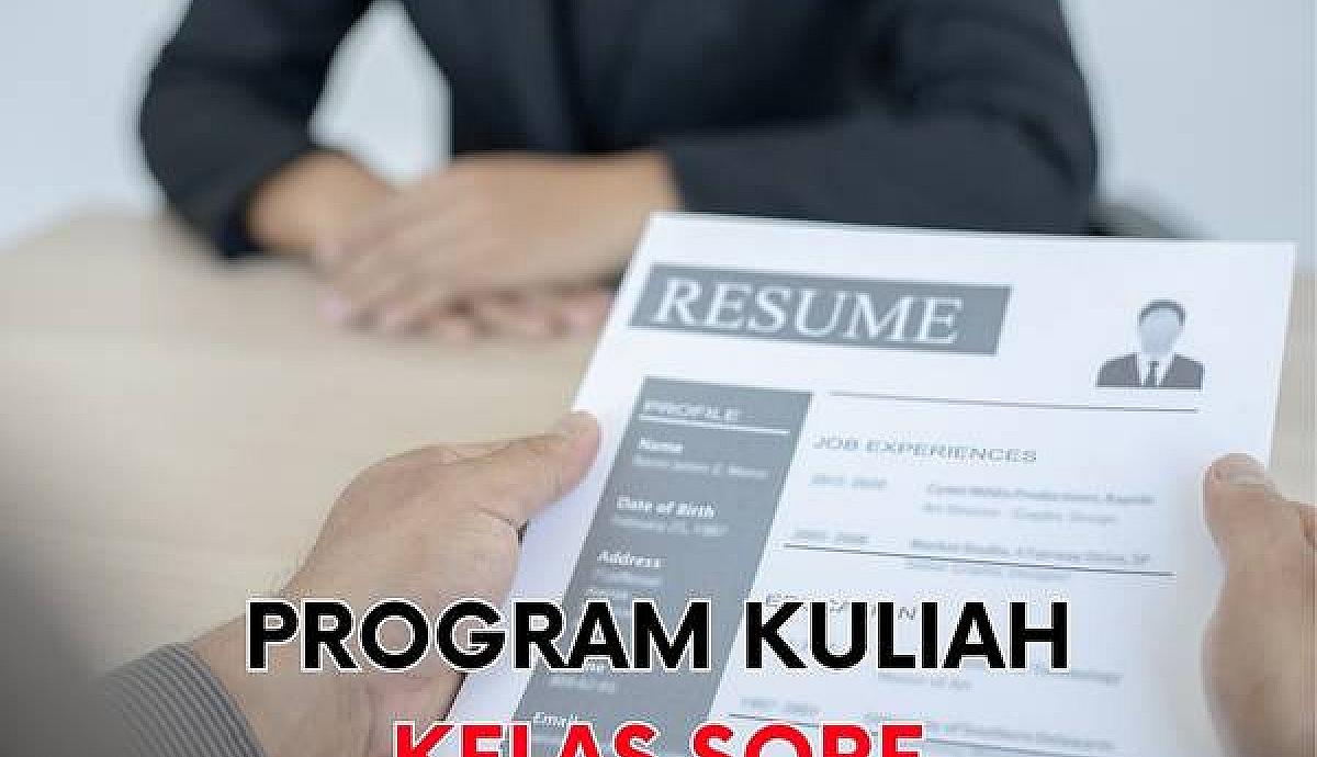 Program Kuliah Kelas Sore: Alternatif Fleksibel untuk Menempuh Pendidikan Tinggi