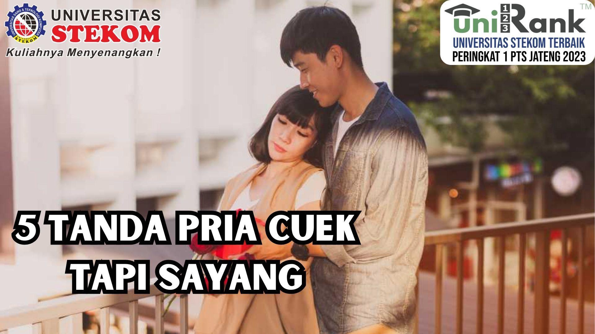 5 Tanda Pria Cuek tapi Sayang