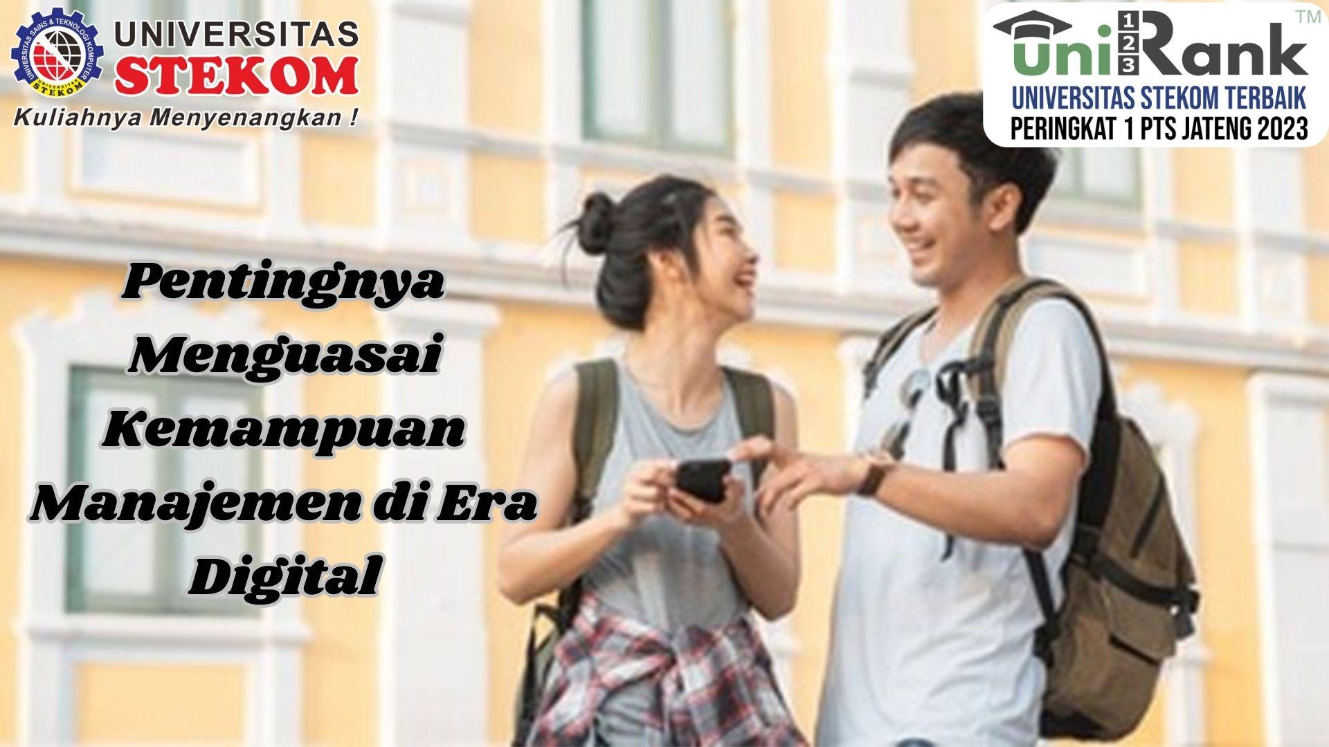 Pentingnya Menguasai Kemampuan Manajemen di Era Digital