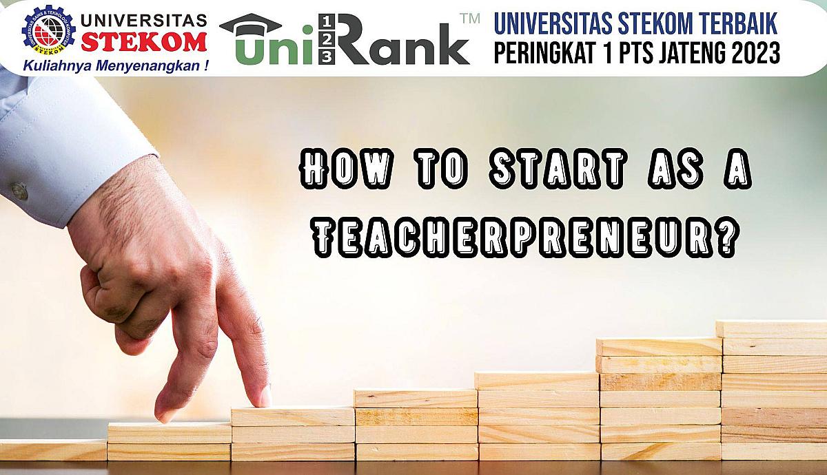 How to Start as a Teacherpreneur?