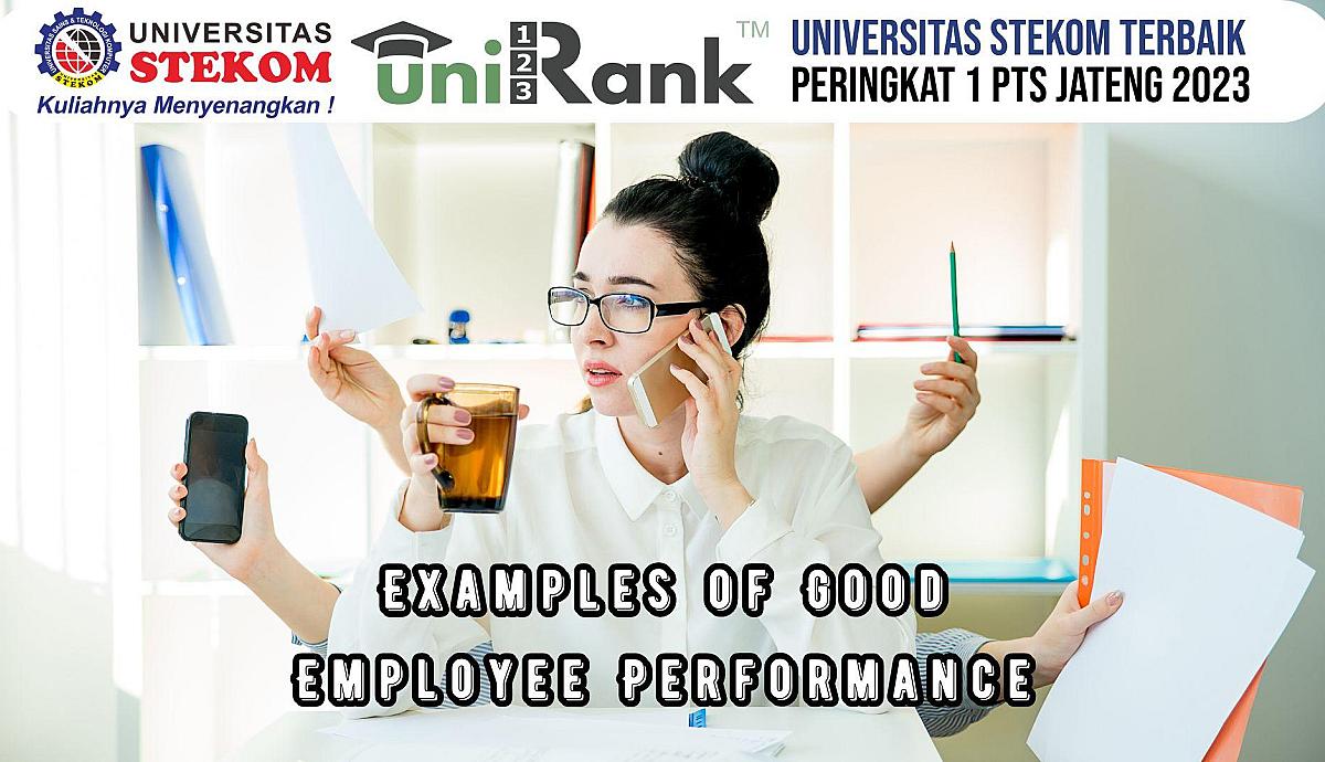 Examples of Good Employee Performance