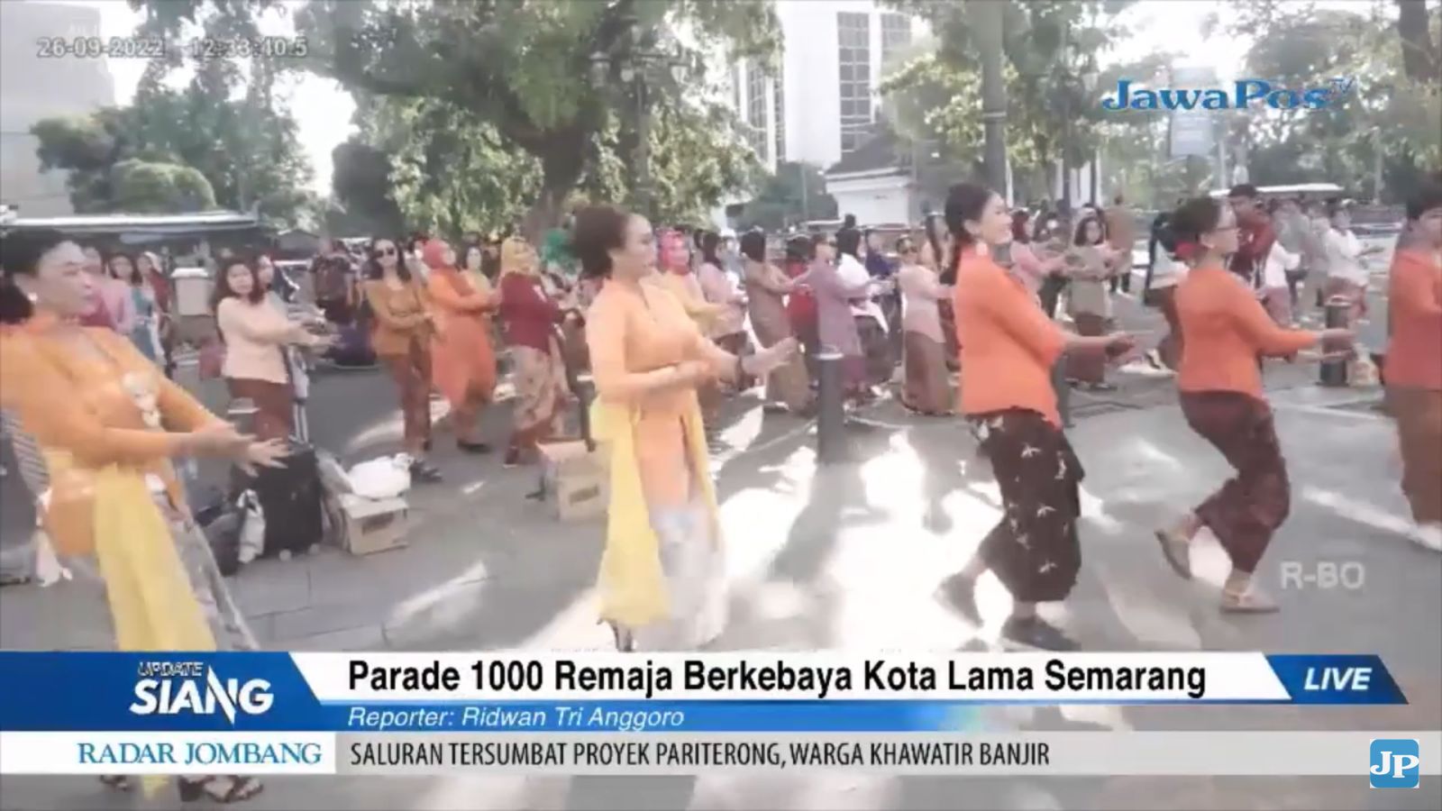1000 Remaja Berkebaya Universitas STEKOM Diundang Untuk Andil Dalam Acara Festival Kota Lama Semarang 2022