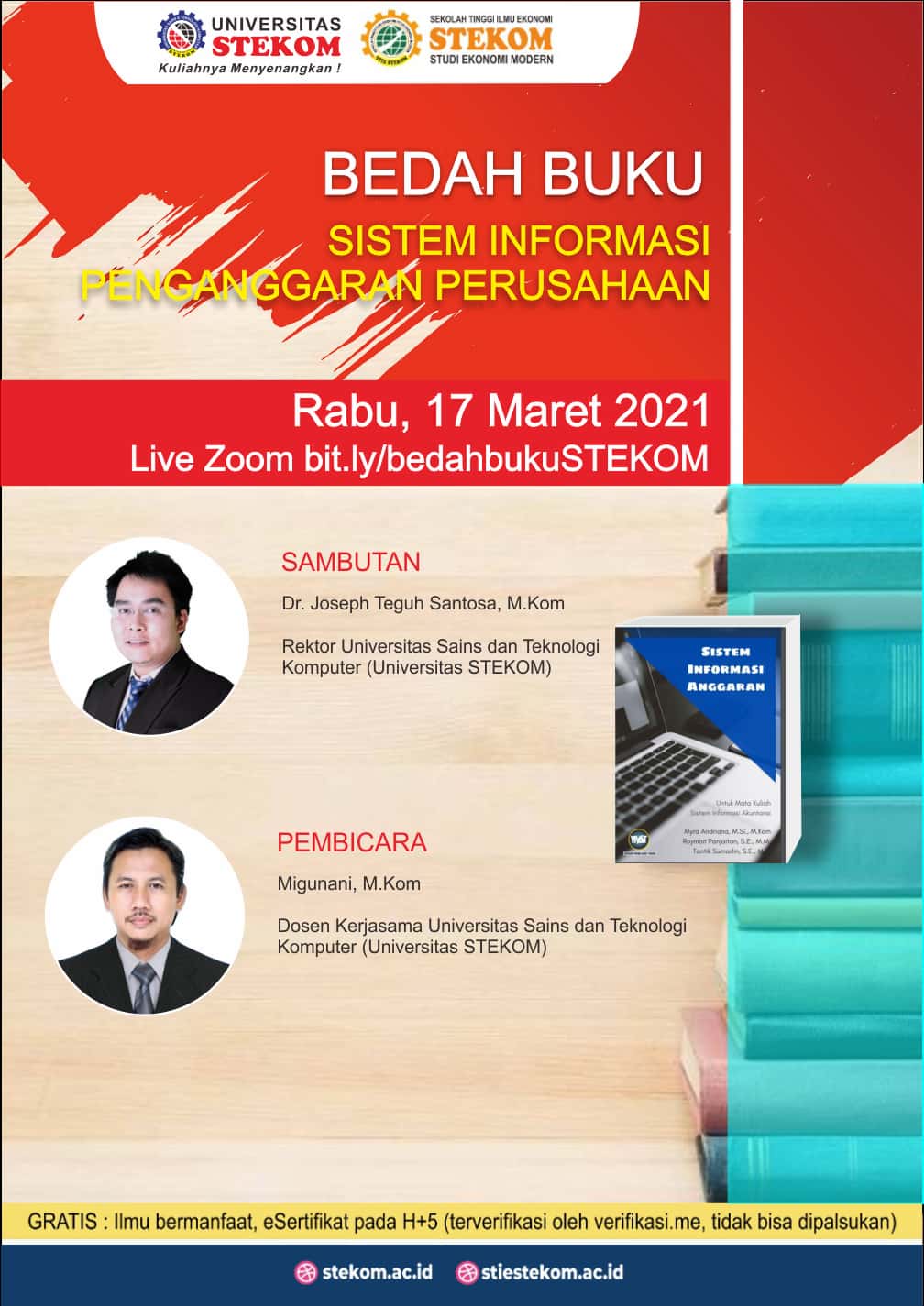 BEDAH BUKU : &quot;SISTEM INFORMASI PENGANGGARAN PERUSAHAAN&quot;