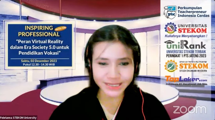INSPIRING PROFESSIONAL Peran Virtual Reality dalam Era Scoiety 5.0 untuk Pendidikan Vokasi
