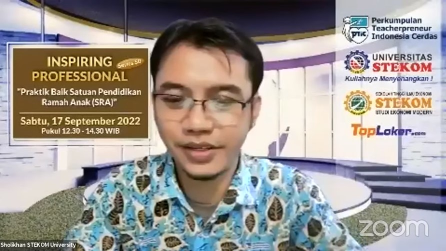 INSPIRING PROFESSIONAL Praktik Baik Satuan Pendidikan Rumah Anak (SRA)