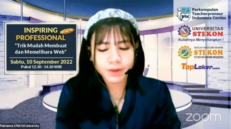 INSPIRING PROFESSIONAL Trik Mudah Membuat dan Memelihara Web