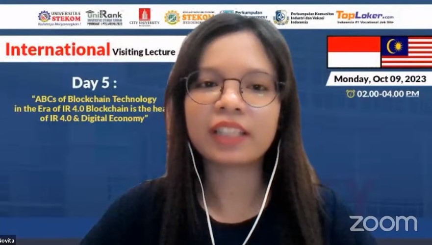 INTERNATIONAL Visiting Lecture ABCs of Blockchain Technology in the Era of IR 4.0 Blockchain is the heart of IR 4.0 Digital Economy