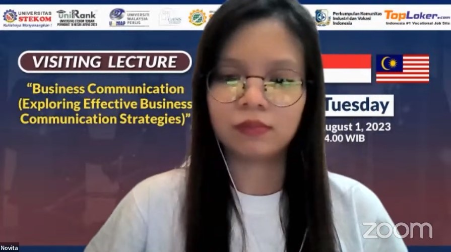 INTERNATIONAL VISITING LECTURE Business Communication (Exploring Effective Business Communication Strategies)