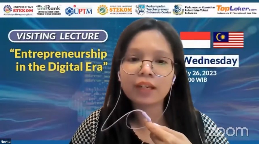 INTERNATIONAL Visiting Lecture Entrepreneurship in the Digital Era