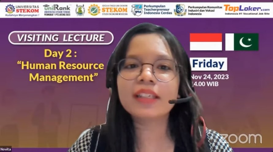 INTERNATIONAL Visiting Lecture Human Resource Management
