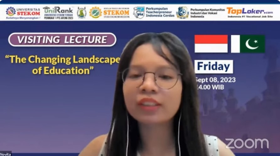 INTERNATIONAL Visiting Lecture The Changing Landscape of Education