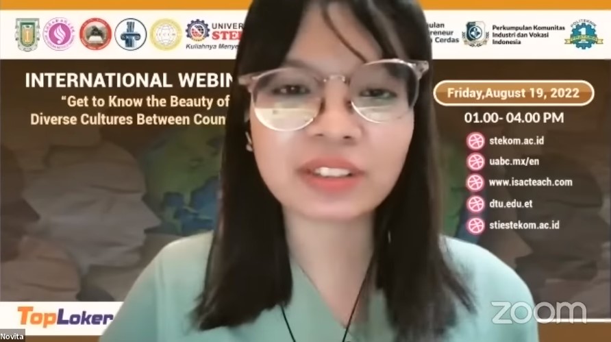 INTERNATIONAL WEBINAR Get to Know the Beauty of Diverse Cultures Between Countries