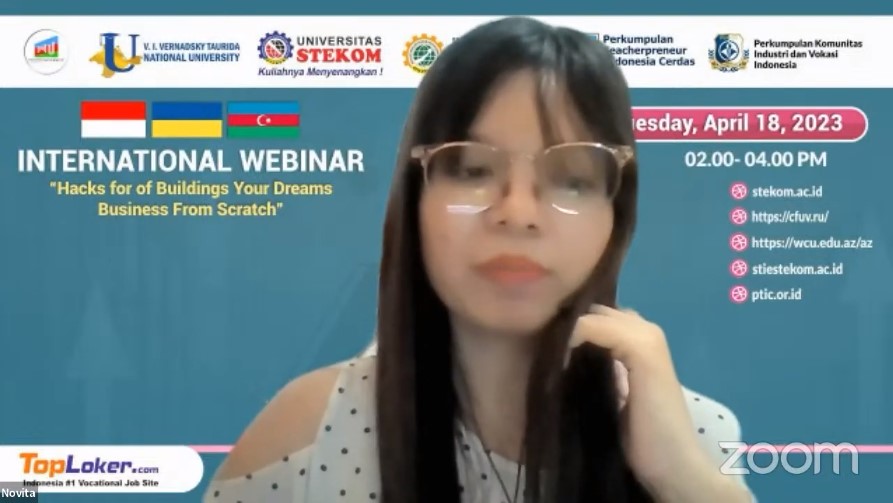 INTERNATIONAL WEBINAR Hacks for Building Your Dream Business From Scratch