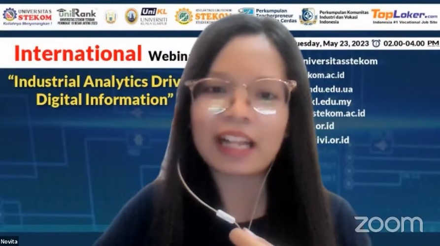 INTERNATIONAL WEBINAR Industrial Analytics Driving Digital Information