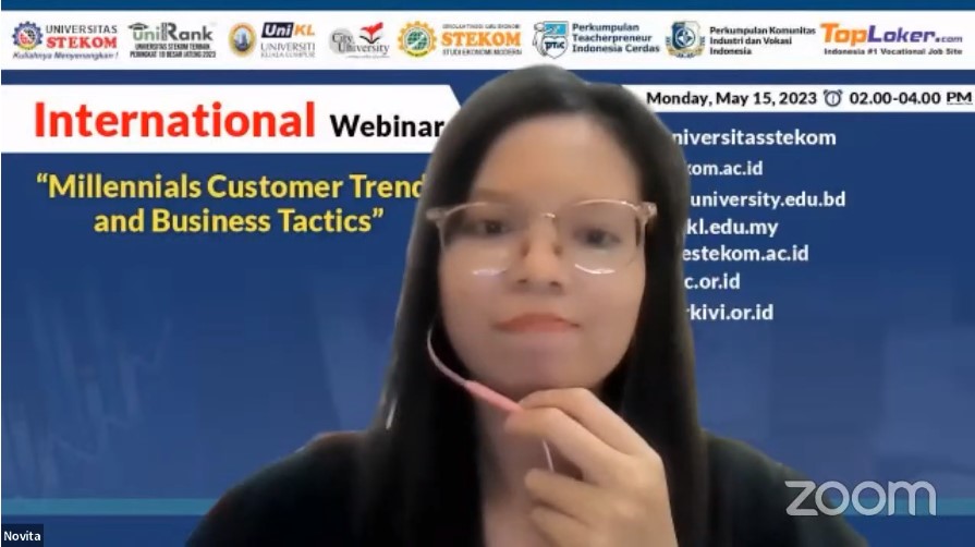 INTERNATIONAL WEBINAR Millennials Customer Trends and Business Tactics