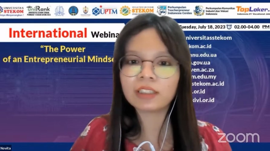INTERNATIONAL WEBINAR The Power of an Entrepreneurial Mindset