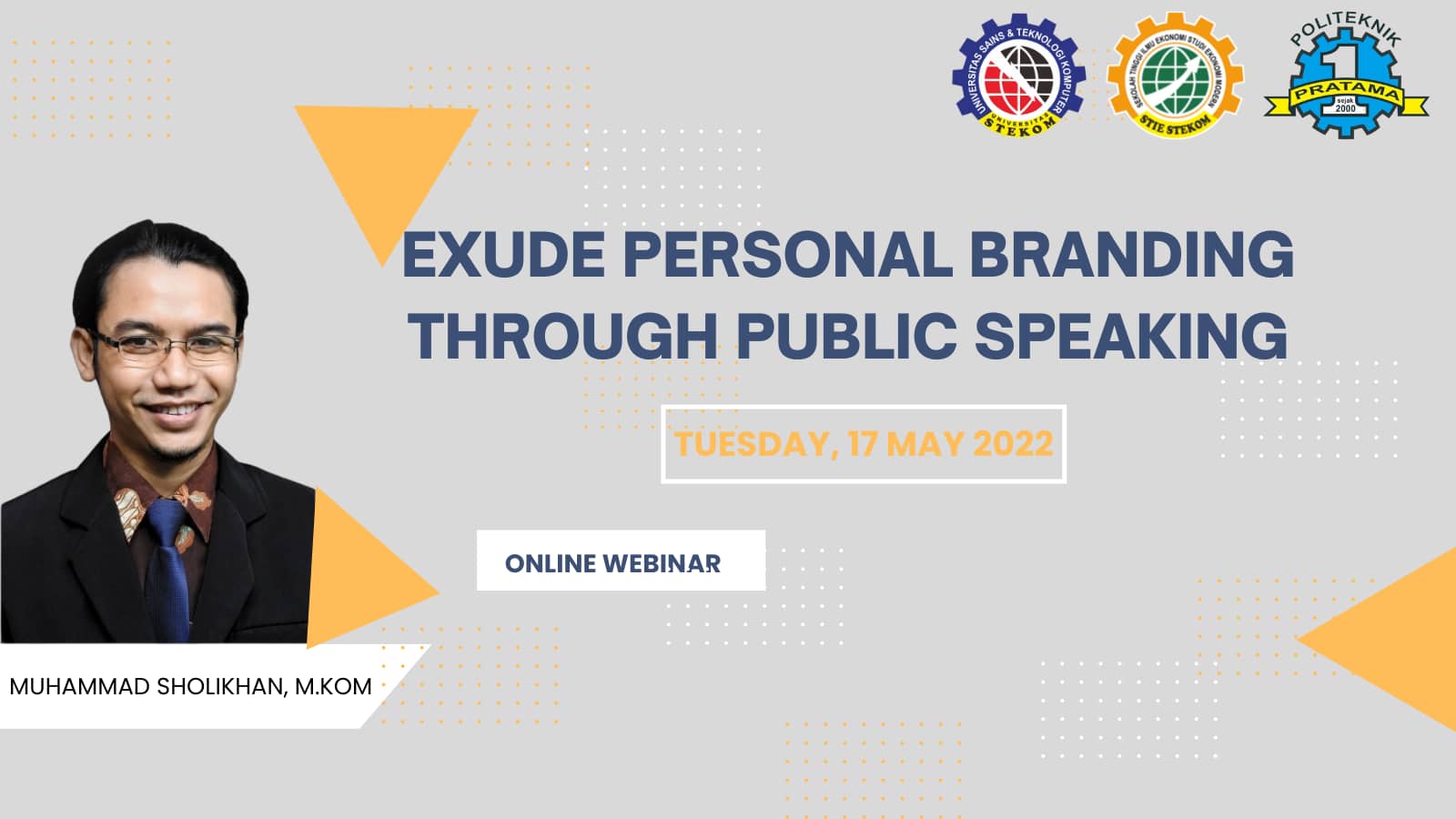 OnlineExude Personal Branding through Public Speaking