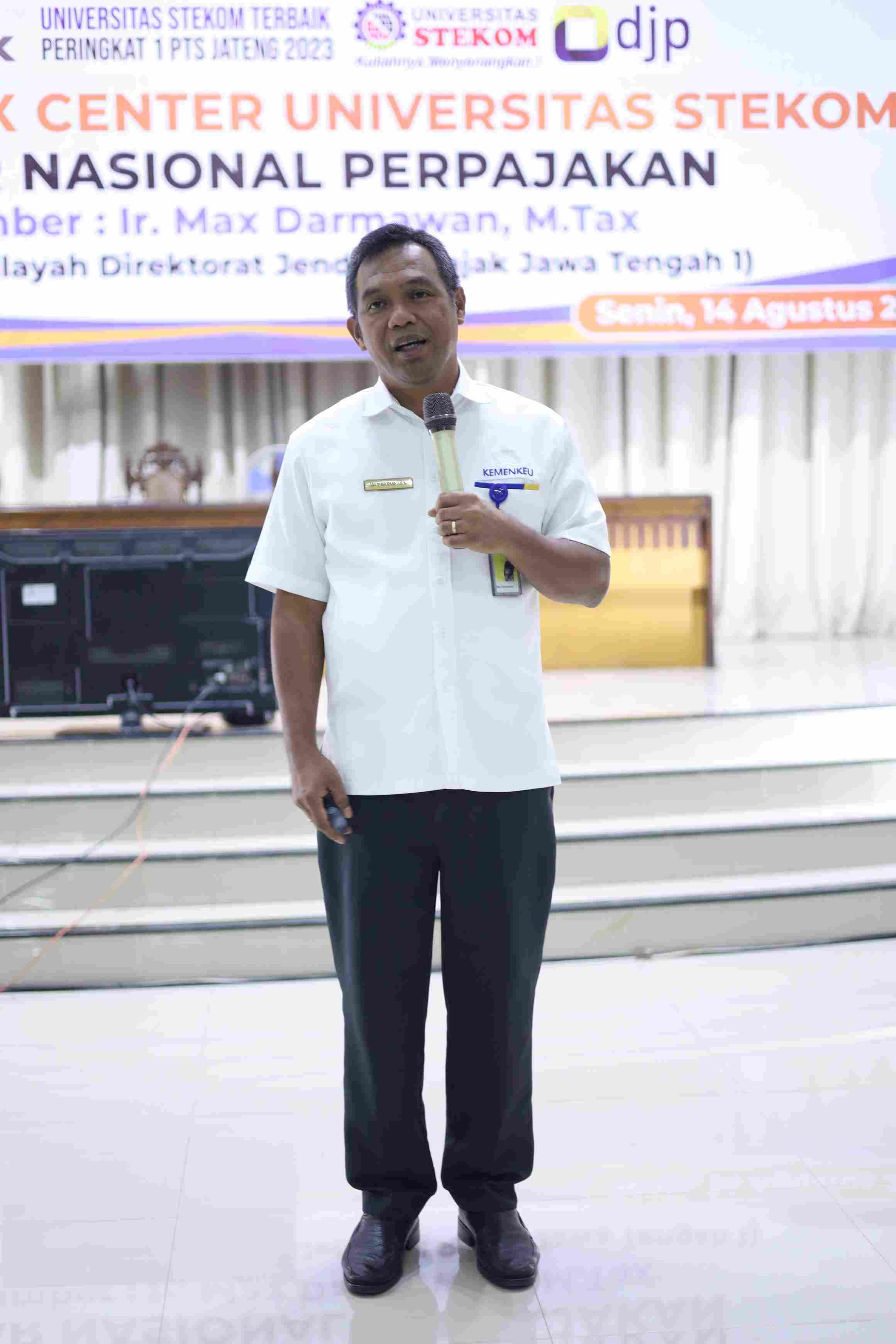 TAX CENTER UNIVERSITAS STEKOM TELAH DI RESMIKAN 
