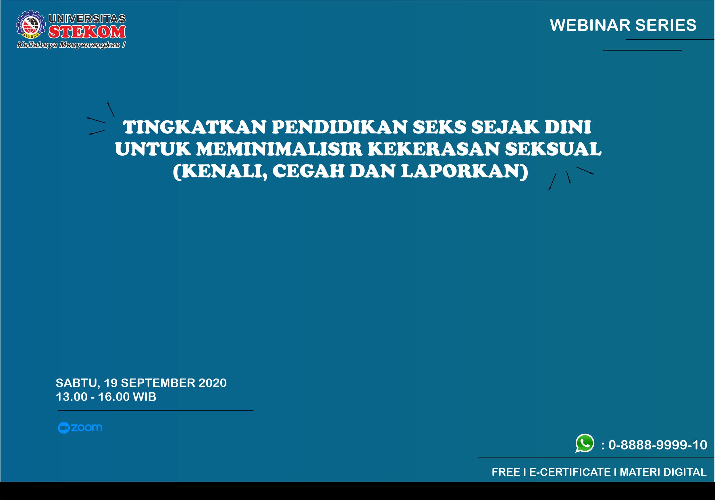 Tingkatkan Pendidikan Seks Sejak Dini untuk Meminimalisir Kekerasan Seksual (Kenali, Cegah, dan Laporkan)