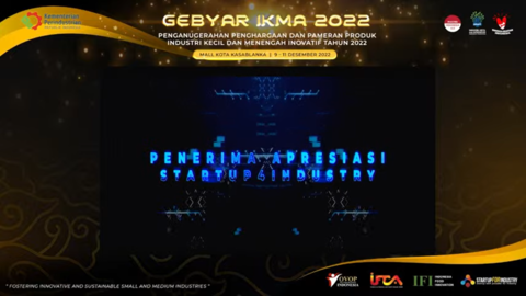 Universitas STEKOM BANGGA!! TopLoker.com Juara 1 Penghargaan Startup4Industry Tahun 2022 Gebyar IKMA 2022
