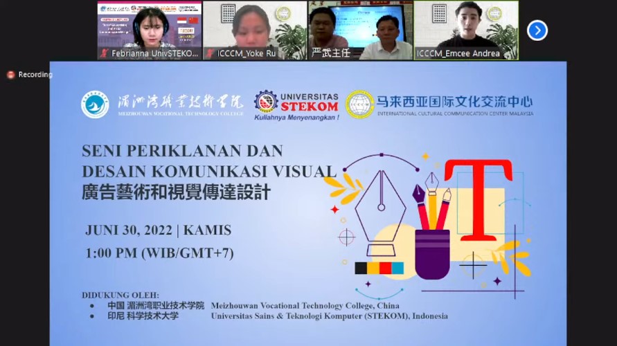VISITING LECTURE  Art of Advertising and Visual Communication Design