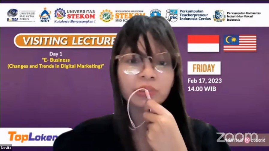 VISITING LECTURE DAY 1 E-Business (Changes and Trends in Digital Marketing