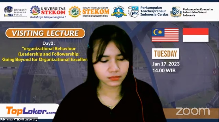 VISITING LECTURE DAY 2 Organisational Behaviour (Leadership and Followeship: Going Beyond For Organizational Excellence)
