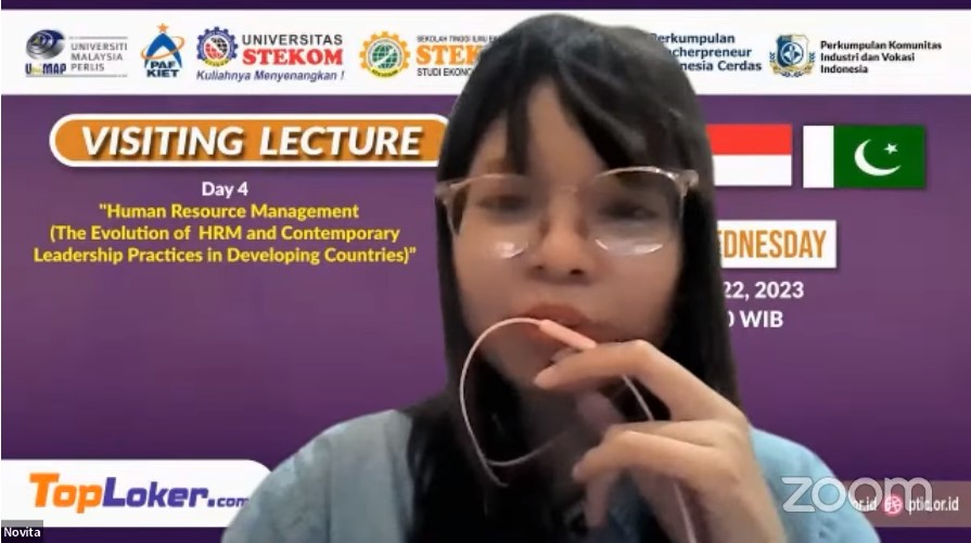 VISITING LECTURE DAY 4 Human Resouce Management (The Evolution of HRM and Contemporary Leadership Practices in Developing Countries)