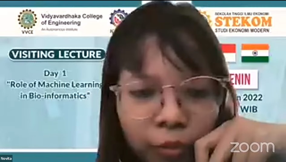 VISITING LECTURE ''Role of Machine Learning in Bio-Informatics''