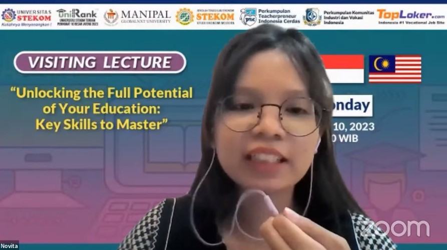 VISITING LECTURE Unlocking the Full Potential of Your Education: Key Skills to Master